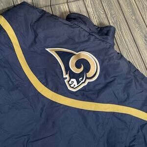 St Louis Rams NFL Vintage G-III Jacket Coat Parka Stadium Men L Retro 90s Y2K